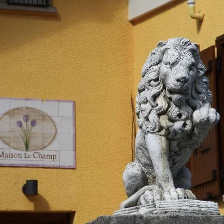 Bed & Breakfast Maison Le Champ Questa Casa Non è Un